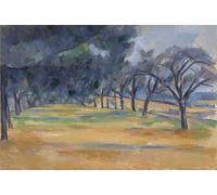 IPLUPJDY Astratta Della Poster Stampe su Tela Murale Dipinto il vicolo dei marines di Paul Cézanne per Decorazioni per la Casa 60x90cm