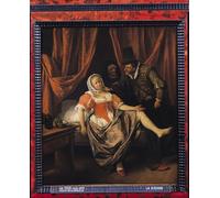 IPLUPJDY Astratta Della Poster Stampe su Tela Murale Dipinto la fanciulla di Jan Havickszoon Steen per Decorazioni per la Casa 60x90cm