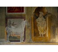IPLUPJDY Astratta Della Poster Stampe su Tela Murale Dipinto la Sala deiSala Dei nel Palazzo Del Te di Giulio Romano per Decorazioni per la Casa 60x90cm