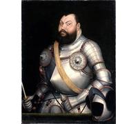 IPLUPJDY Astratta Della Poster Stampe su Tela Murale Dipinto Lutero di Lucas Cranach il Vecchio per Decorazioni per la Casa 60x90cm