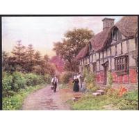 IPLUPJDY Astratta Della Poster Stampe su Tela Murale Dipinto Sera Elmley Castle di Alfred Robert Quinton per Decorazioni per la Casa 60x90cm