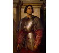 IPLUPJDY Astratta Della Poster Stampe su Tela Murale Dipinto un condottiero di Frederic Leighton per Decorazioni per la Casa 60x90cm