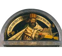 IPLUPJDY Dipinto su Tela Arte Della Parete su Tela Immagine Pittura il profeta Zaccaria di Jan Van Eyck per Decorazioni per la Casa 60x90cm