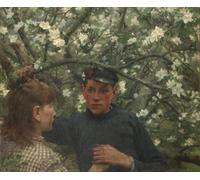 IPLUPJDY Dipinto su Tela Arte Della Parete su Tela Immagine Pittura la Promessa di Henrytuke per Decorazioni per la Casa 60x90cm