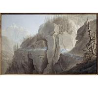IPLUPJDY Dipinto su Tela Arte Della Parete su Tela Immagine Pittura Prima campagna d'Italia di Giuseppe Pietro Bagetti per Decorazioni per la Casa 60x90cm