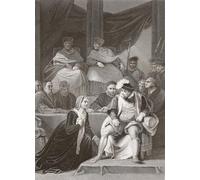IPLUPJDY Dipinto su Tela Arte Della Parete su Tela Immagine Pittura Processo al matrimonio di Enrico VIII di Robert Smirke per Decorazioni per la Casa 60x90cm