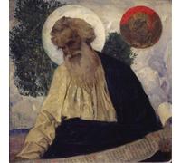 IPLUPJDY Dipinto su Tela Arte Della Parete su Tela Immagine Pittura San Luca Apostolo di Mikhail Nesterov per Decorazioni per la Casa 60x90cm