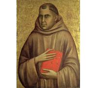 IPLUPJDY Dipinto su Tela Arte Della Parete su Tela Immagine Pittura Sant'Antonio Abate di Giotto Di Bondone per Decorazioni per la Casa 60x90cm