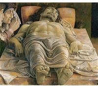 IPLUPJDY Quadri da Parete Mural Dipinto Vintage Quadri il Cristo Morto di Andrea Mantegna per la Decorazione Della Parete 60x90cm