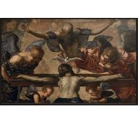 IPLUPJDY Quadri Stampe Quadro su Tela Poster su Tela di Jacopo Robusti Tintoretto per Decorazioni per la Casa 60x90cm
