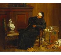 IPLUPJDY Quadri Stampe Quadro su Tela Poster su Tela il conoscitore di Walter Dendy Sadler per Decorazioni per la Casa 60x90cm