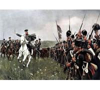 IPLUPJDY Quadri Stampe Quadro su Tela Poster su Tela Il generale Blucher prima della battaglia sul Katzbach Th di Carl Rochling per Decorazioni per la Casa 60x90cm