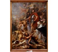 IPLUPJDY Quadri Stampe Quadro su Tela Poster su Tela il Giuda Maccabeo Giuda Maccabeo soprannominato il successore del martello di suo padre da Peter Paul Rubens per Decorazioni per la Casa 60x90cm