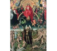 IPLUPJDY Quadri Stampe Quadro su Tela Poster su Tela il Giudizio Universale di Hans Memling per Decorazioni per la Casa 60x90cm