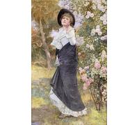 IPLUPJDY Quadri Stampe Quadro su Tela Poster su Tela Il tempo dei fiori di rosa di Marcus Stone per Decorazioni per la Casa 60x90cm