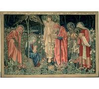IPLUPJDY Quadri Stampe Quadro su Tela Poster su Tela l'Adorazione dei Magi realizzata da Edward Burne Jones per Decorazioni per la Casa 60x90cm