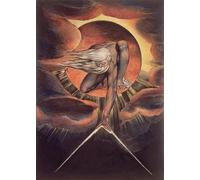 IPLUPJDY Quadri Stampe Quadro su Tela Poster su Tela l'Antico dei Giorni di William Blake per Decorazioni per la Casa 60x90cm