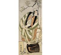 IPLUPJDY Quadri Stampe Quadro su Tela Poster su Tela L'attore Sakata Hangoro III di Katsushika Hokusai per Decorazioni per la Casa 60x90cm