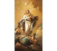 IPLUPJDY Quadri Stampe Quadro su Tela Poster su Tela l'Immacolata Concezione di Battista Tiepolo per Decorazioni per la Casa 60x90cm