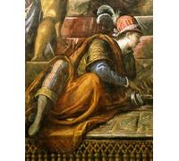 IPLUPJDY Quadri Stampe Quadro su Tela Poster su Tela Receiving Olive Branch by Jacopo Robusti Tintoretto per Decorazioni per la Casa 60x90cm