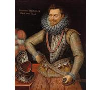 IPLUPJDY Quadri Stampe Quadro su Tela Poster su Tela Ritratto di Guglielmo di Pourbus il Giovane per Decorazioni per la Casa 60x90cm