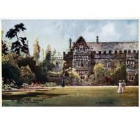 IPLUPJDY Quadri Stampe Quadro su Tela Poster su Tela St John's College Dal giardino di William Matthison per Decorazioni per la Casa 60x90cm
