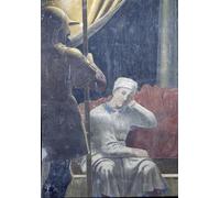 IPLUPJDY Quadri Stampe Quadro su Tela Poster su Tela the Dream of Constantine by Piero Della Francesca per Decorazioni per la Casa 60x90cm