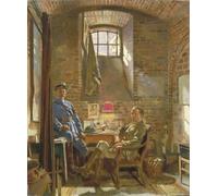 IPLUPJDY Quadro su Tela nella Loro Cantina ad Amiens Capitano R. Maude Dipartimento dell'Esercito Provost Maresciallo Generale Insignito per Decorazioni per la Casa 60x90cm