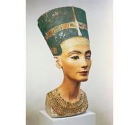 IPLUPJDY Stampa Artistica Vintage Tela Immaginie Stampe da Parete Busto della regina Nefertiti del famoso artista per L'arredamento Della Camera da Letto 60x90cm