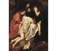 IPLUPJDY Stampa Artistica Vintage Tela Immaginie Stampe da Parete il Compianto di Cristo di Anthony Van Dyck per L'arredamento Della Camera da Letto 60x90cm
