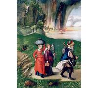 IPLUPJDY Stampa Artistica Vintage Tela Immaginie Stampe da Parete Lot e le sue figlie di Albrecht Dürer per L'arredamento Della Camera da Letto 60x90cm