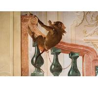 IPLUPJDY Stampa Artistica Vintage Tela Immaginie Stampe da Parete Particolare di Animale di Domenico Tiepolo per L'arredamento Della Camera da Letto 60x90cm
