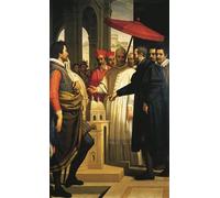 IPLUPJDY Tela Immaginie Stampe da Parete presenta il modello per il completamento di San Pietro a papa Pio Iv di Domenico Cresti per L'arredamento Della Camera da Letto 60x90cm