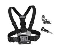 iplusmile 1 Set Accessori Per Fotocamere Sportive Accessori Per Telecamere Di Movimento Cintura Pettorale Per 4 3+ 3 2 1 Fascia Toracica Per Fotocamera Sportiva Black