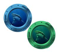iplusmile 1 Set Adesivi Oceanici Notturni Decorazioni per Camera Animali Fluorescenti e Facile da Applicare e Rimuovere per dei e Nursery