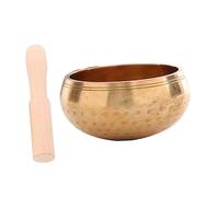 iplusmile 1 set Ciotole Cantanti Rame per Meditazione con Ciotola Tibetana per Yoga e Relaxamento per Meditazione Profonda e Creatività