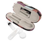 iplusmile 1 set Custodia Utilizzo con Design Due Strati Scatola Elegante Sole Viaggi e Uso
