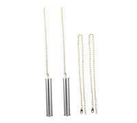 iplusmile 1 Set Decorativo Peso Ferro per Orologi con Catena Stile Vintage per Interni Moderni e Classici Completo con Catena da e Ganci Accessorio per Appassionati Design Interni