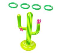 iplusmile 1 Set Giocattoli Gonfiabili per Piscina Anello con Cactus Gonfiabile Cactus per Feste Estive e attività Indoor e Outdoor