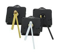 iplusmile 1 Set Meccanismo Silenzioso con Kit Batteria per Riparazione Adatto Orologi da Muro Crafting e Creazioni Completo con Diversi Puntatori