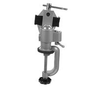 iplusmile 1 Set Morsa da Tavolo Girevole con per Trapano Elettrico Fissaggio per Lavorazioni in Garage e Falegnameria Attrezzo Antiscivolo per Piccole Riparazioni e Creazioni Artigianali
