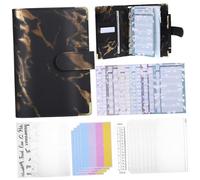iplusmile 1 set Raccoglitore Budget Planner con Pockets e Accessori Organizzatore Finanziario PVC con Design per Gestire Spese e Risparmi per Documenti Fiscali e Ricevute