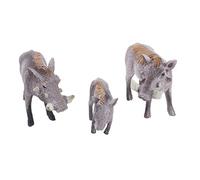 iplusmile 1 set Statuette Realistico Decorazione Mini Farm e Educativo per Vivid Animal per Micro e Atmosfera Vivace