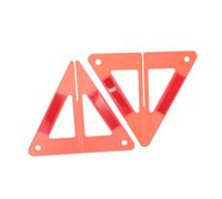 iplusmile 1 Set Supporto di Segnalazione Riflettente per Auto Triangolo della Sicurezza Stradale Triangolo di Sicurezza Kit di Segnalazione Stradale per Auto Car Road avvertire Triangolo