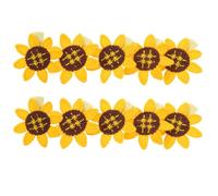 iplusmile 10 Fermagli per Chioma a Forma di Girasole Finti Clip Leggere e Compatte Design Antiscivolo Accessori Floreali Hawaiani per Donne e Ragazze per Acconciature Estive e Spiaggia