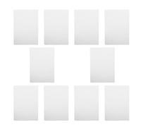 iplusmile 10 Fogli Stencil Riutilizzabili Trasparenti 22x14cm per Pittura e Disegno, Fogli Modello in Plastica Resistente ad Alta Temperatura per attività Artistiche e Artigianali e Scuola