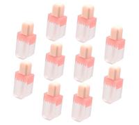iplusmile 10 pezzi Contenitori Ricaricabili per Lucidalabbra Bottiglie Trasparenti per Balsamo Labbra Lip Oil e Rossetto Mini Campioni Facili Trasportare per Cosmetici