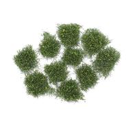 iplusmile 10 Pezzi di Artificiale per Modelli di Tavolo da Sabbia Arbusti Finti Accessori per Modellini di Treni Verde Artificiale Sintetica Secca per Decorazioni Mini