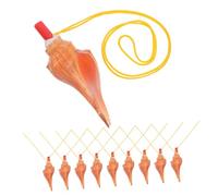 iplusmile 10 Pezzi Di Fischietto Ad Angolo A Vite Fischietti A Forma Di Conchiglia Fischietti A Conchiglia Naturale Bomboniere Per Feste Fischietti A Conchiglia Per Fischietto
