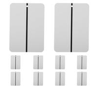 iplusmile 10 Pezzi di Tavolozza di Vernice per Auto Pannelli Campione di Spruzzo per Autoveicoli Pannelli di Prova per Autoveicoli Schede di Spruzzo Industriali Campioni di Colore in